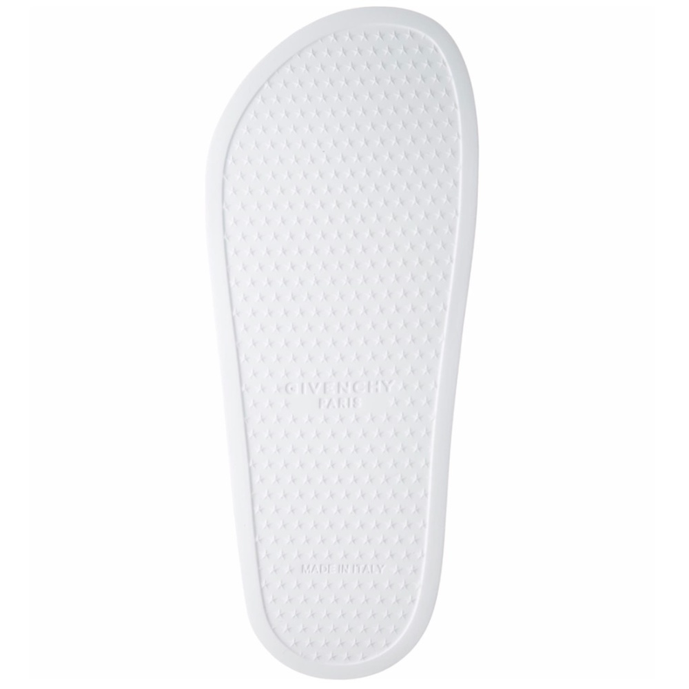 Givenchy Logo Slide Transparent/Red Sandal 40 / 10 - Picture 6 of 6